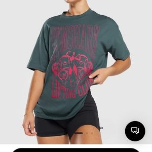 NWT Gymshark Lifting Graphic Oversized Shirt